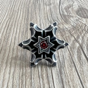 Gothic Star Knobs Titanium Steel Knobs / Cabinet Dresser Knobs / Cabinet Knobs / Star Furniture knobs in Titanium Steel ,Z-1005