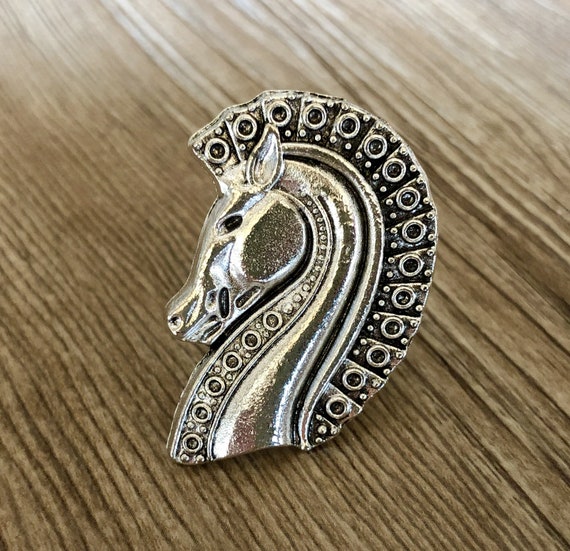 Silver Horse Drawer Knobs / Horse / Gothic Home Decor Etsy