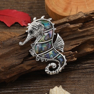 Seahorse Natural Shell Drawer knobs / Furniture Knobs with Rope Pattern - Spiral Drawer Knob Cabinet Knobs  ,Z-996