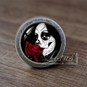 Creepy Ghost Zombies Dead Handmade Vintage Antique Drawer Knobs Pulls Handles/Dresser Knobs Cabinet Pull handles / Furniture Hardware
