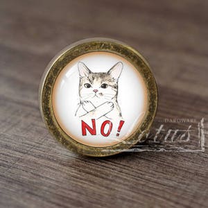 Cat-Glass Cabochon Bronze Cabinet Dresser Knobs pull / Dresser Knobs Cabinet Pull handles /Cabinet Knobs / Furniture Hardware