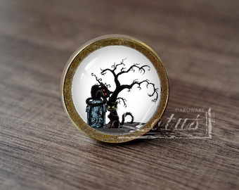 Halloween —Handmade Vintage Antique Drawer Knobs Pulls Handles/Dresser Knobs Cabinet Pull handles / Furniture Hardware