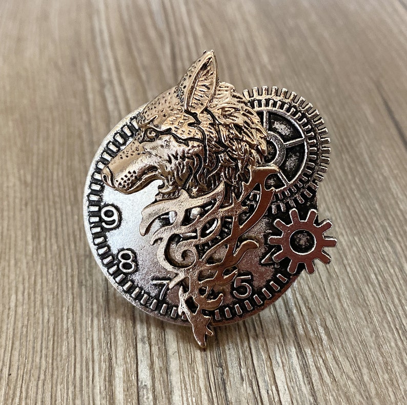 Gothic Wolf Knobs Brass Knobs / Dresser Knobs / Etsy