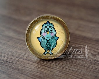 Owl—Handmade Vintage Antique Drawer Knobs Pulls Handles/Dresser Knobs Cabinet Pull handles / Furniture Hardware