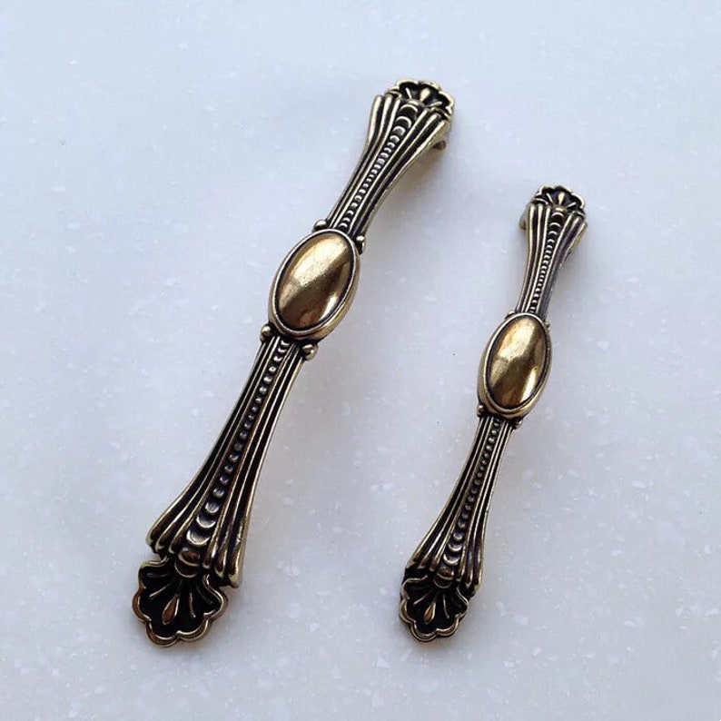 5 3.75 French Style Shabby Chic Dresser Pulls Etsy