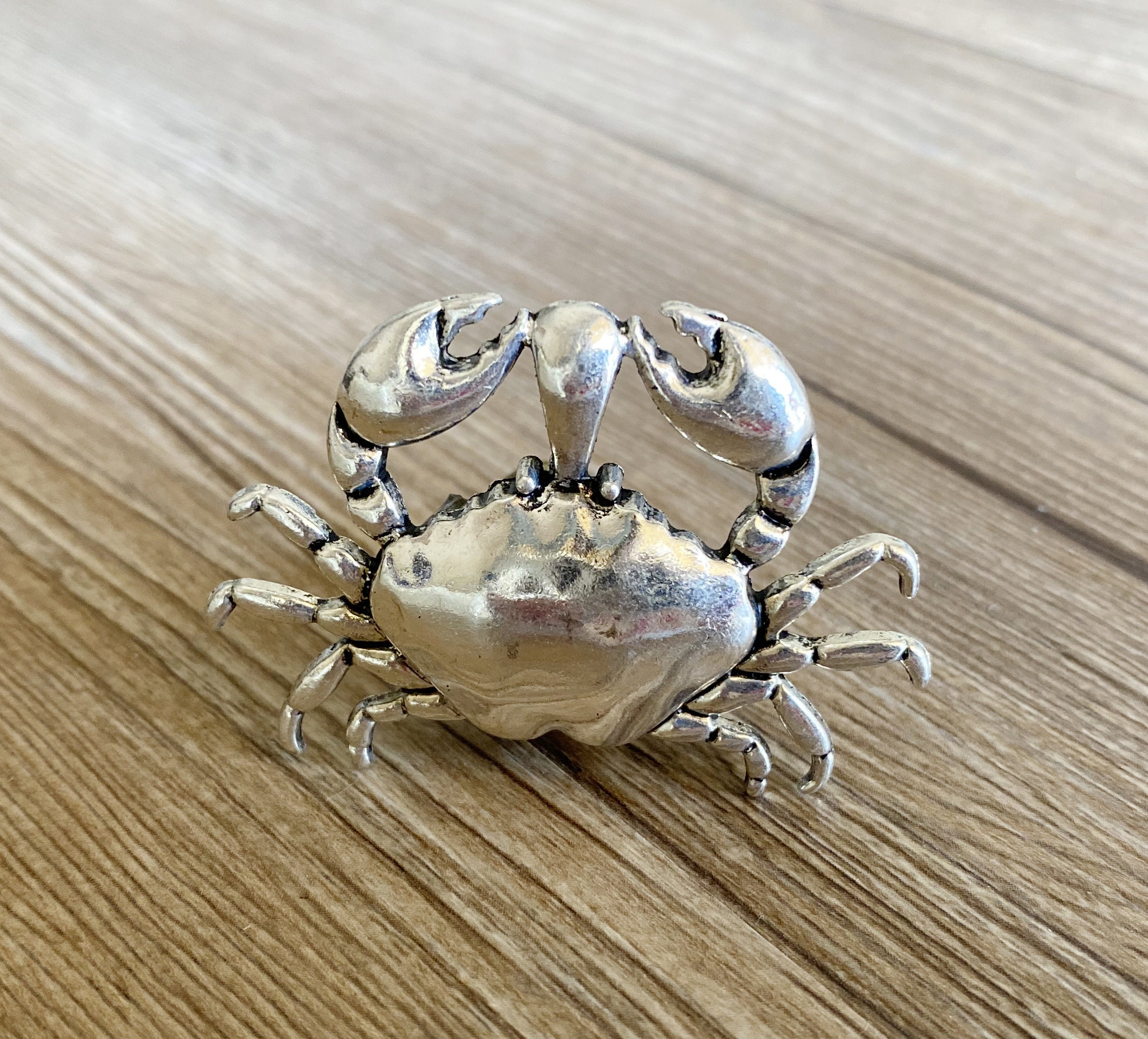 boutons de tiroir crabe/armoire décoration gothique boutons en forme d'animal matériel meubles, z-821