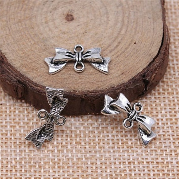 Cheap Bow Tie Charms For Jewelry Making Pendant Diy Crafts Accessories