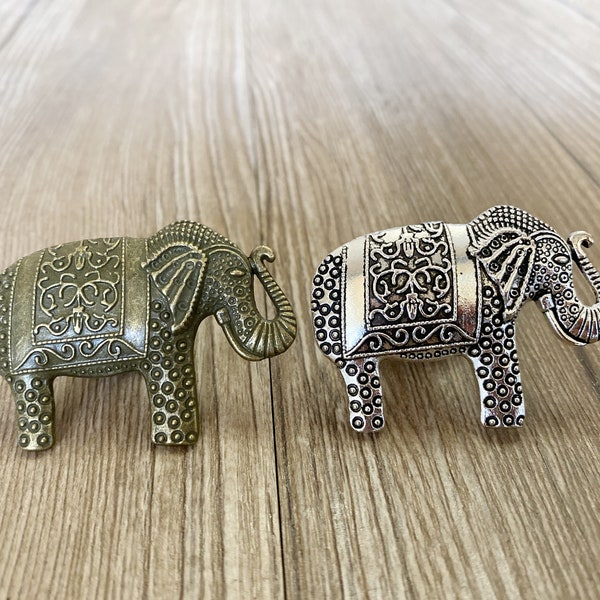 Elephant Knobs Etsy