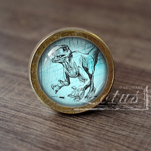 Dinosaur—Handmade Vintage Antique Drawer Knobs Pulls Handles/Dresser Knobs Cabinet Pull handles / Furniture Hardware