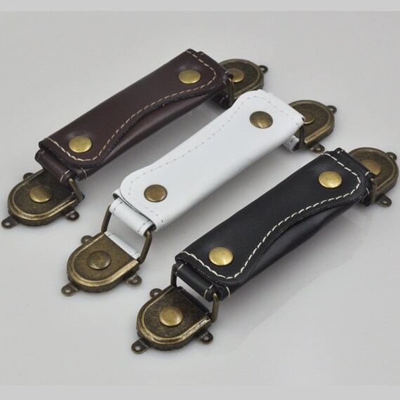 Retro PU Leather Luggage handles Door Handles For Etsy