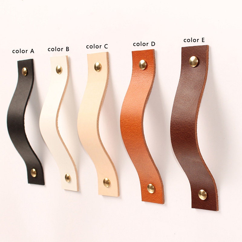 Custom4.759''Vegetable Tanned Leather Door Etsy