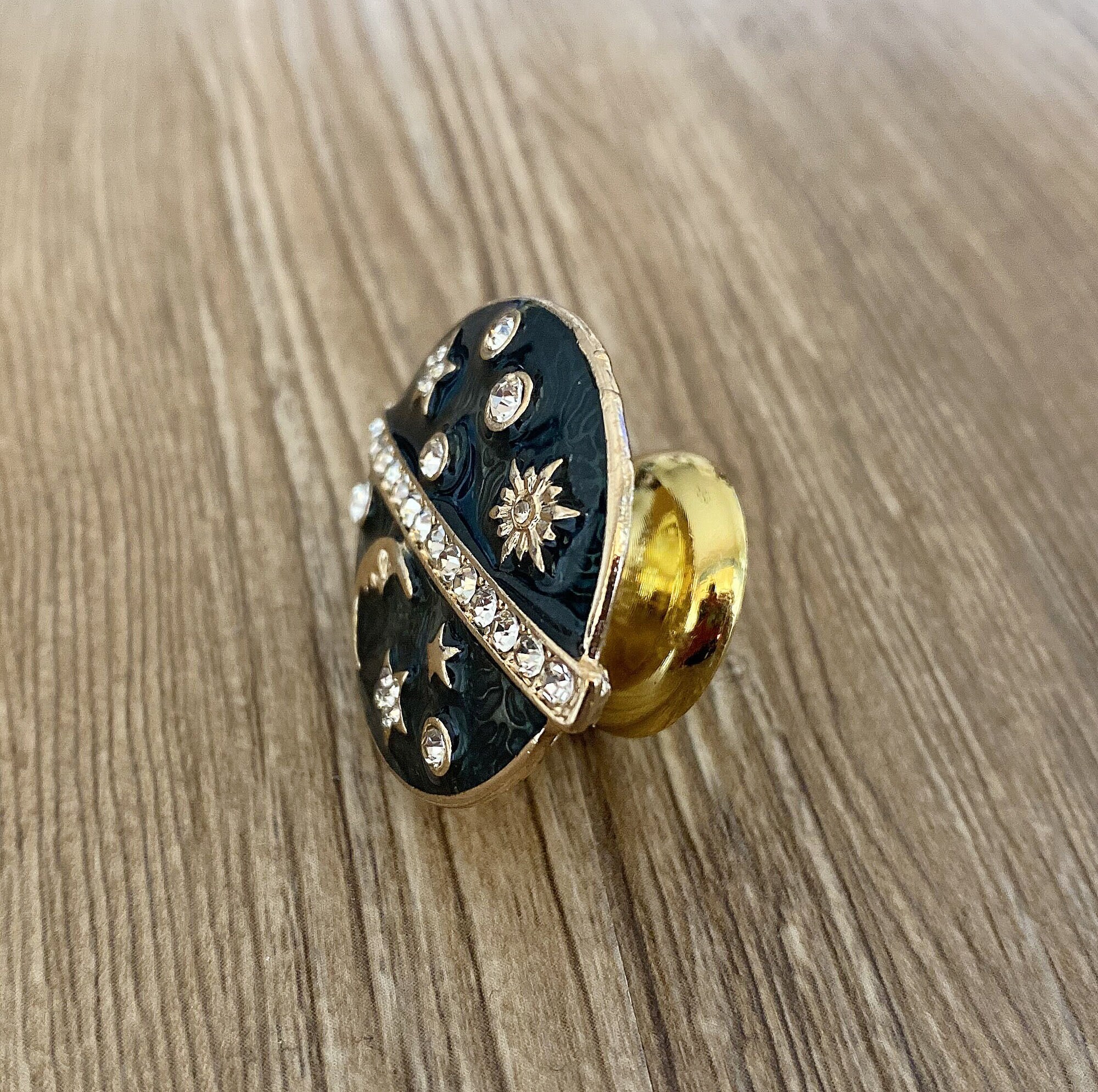 Enamel Moon and Stars Drawer Knobs / Starry Sky / Etsy