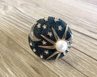 Enamel Starry Sky drawer knobs / Starry sky cabinet / Gothic Home Decor / Furniture Hardware,Z-261