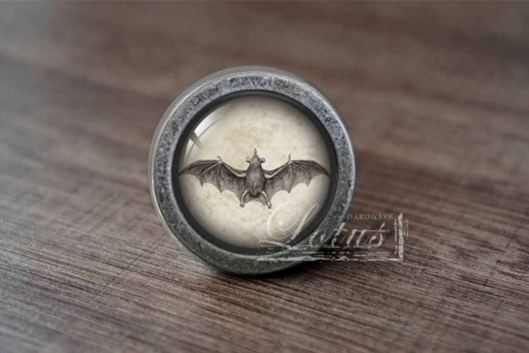 Bat—handmade Vintage Antique Drawer Knobs Pulls Handles/dresser Knobs ...