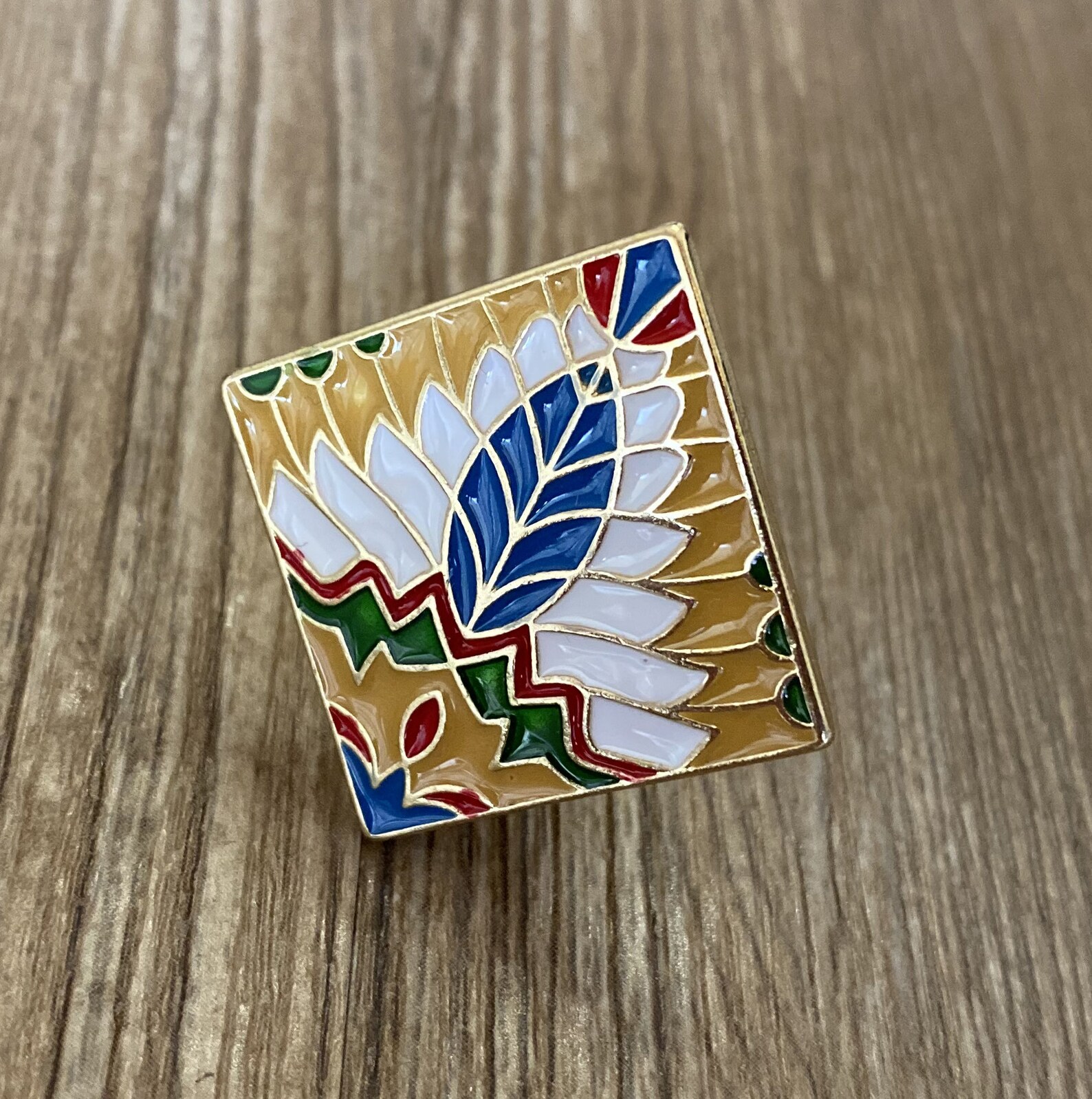 Enamel Vintage Bohemian drawer knobs / Vintage Bohemian Etsy