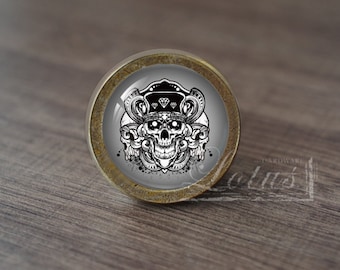 Skull-Handmade Vintage Antique Drawer Knobs Pulls Handles/Dresser Knobs Cabinet Pull handles / Furniture Hardware