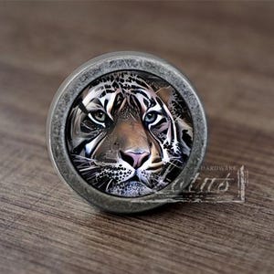 Animal-Tiger-Handmade Vintage Antique Drawer Knobs Pulls Handles/Dresser Knobs Cabinet Pull handles / Furniture Hardware
