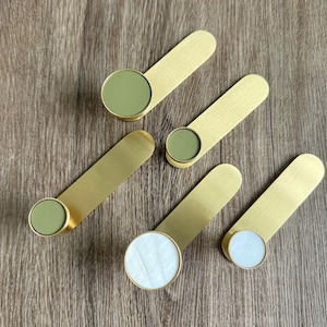 8 Color Brass Hook, Simple Wall Hanging, Handmade Brass Solid, Coat Hooks, Brass Hooks,CP-1187
