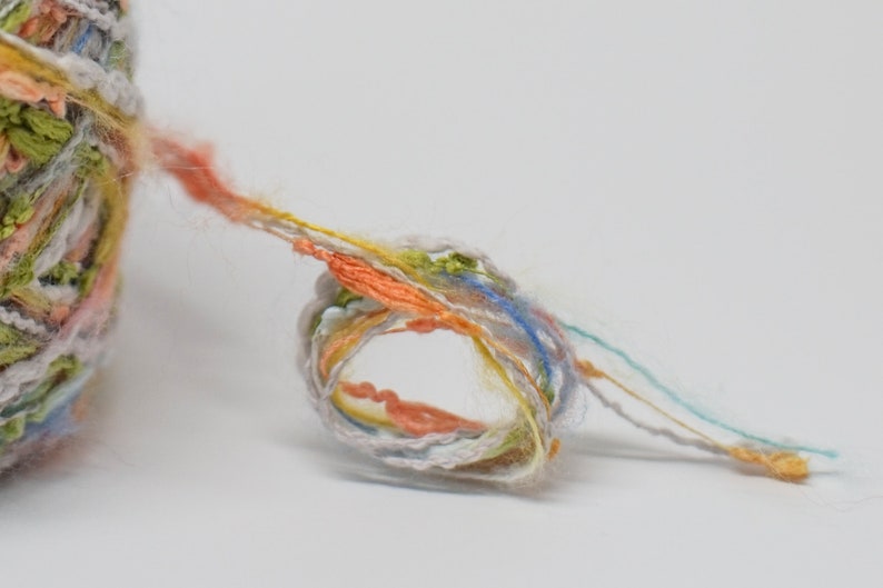 50g Fall Lake Fancy Yarn Mixed Yarn Textile Art DIYmixed mediaembellishmentdecorationgift wrappingjournalsscrapbooks