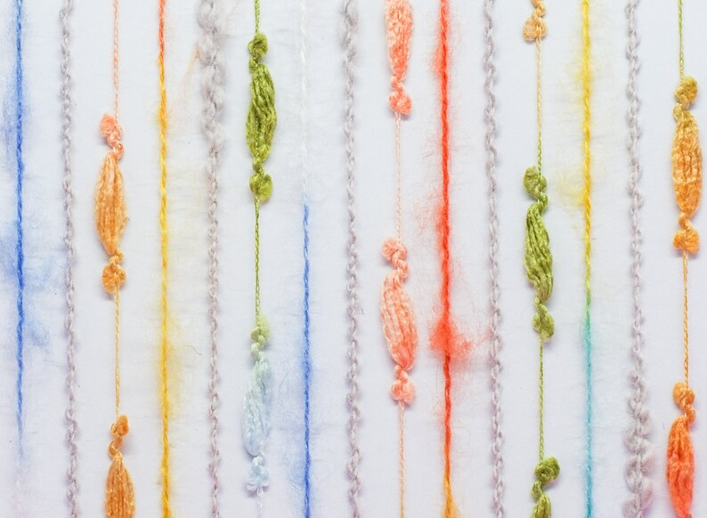50g Fall Lake Fancy Yarn Mixed Yarn Textile Art DIYmixed mediaembellishmentdecorationgift wrappingjournalsscrapbooks