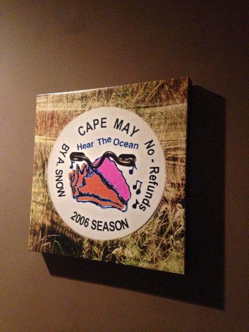 2006 Cape May Beach Tag Wall Art Etsy