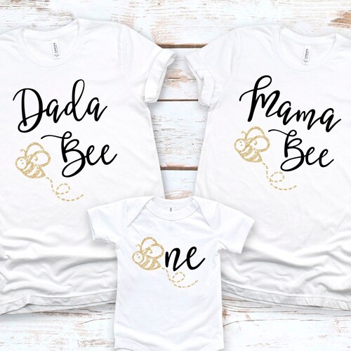 Bee 1st Birthday Matching Family Shirts Bumble Bee Birthday Etsy