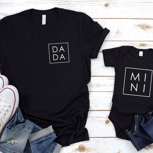 Dada Mini Shirts Dad Shirt Matching 