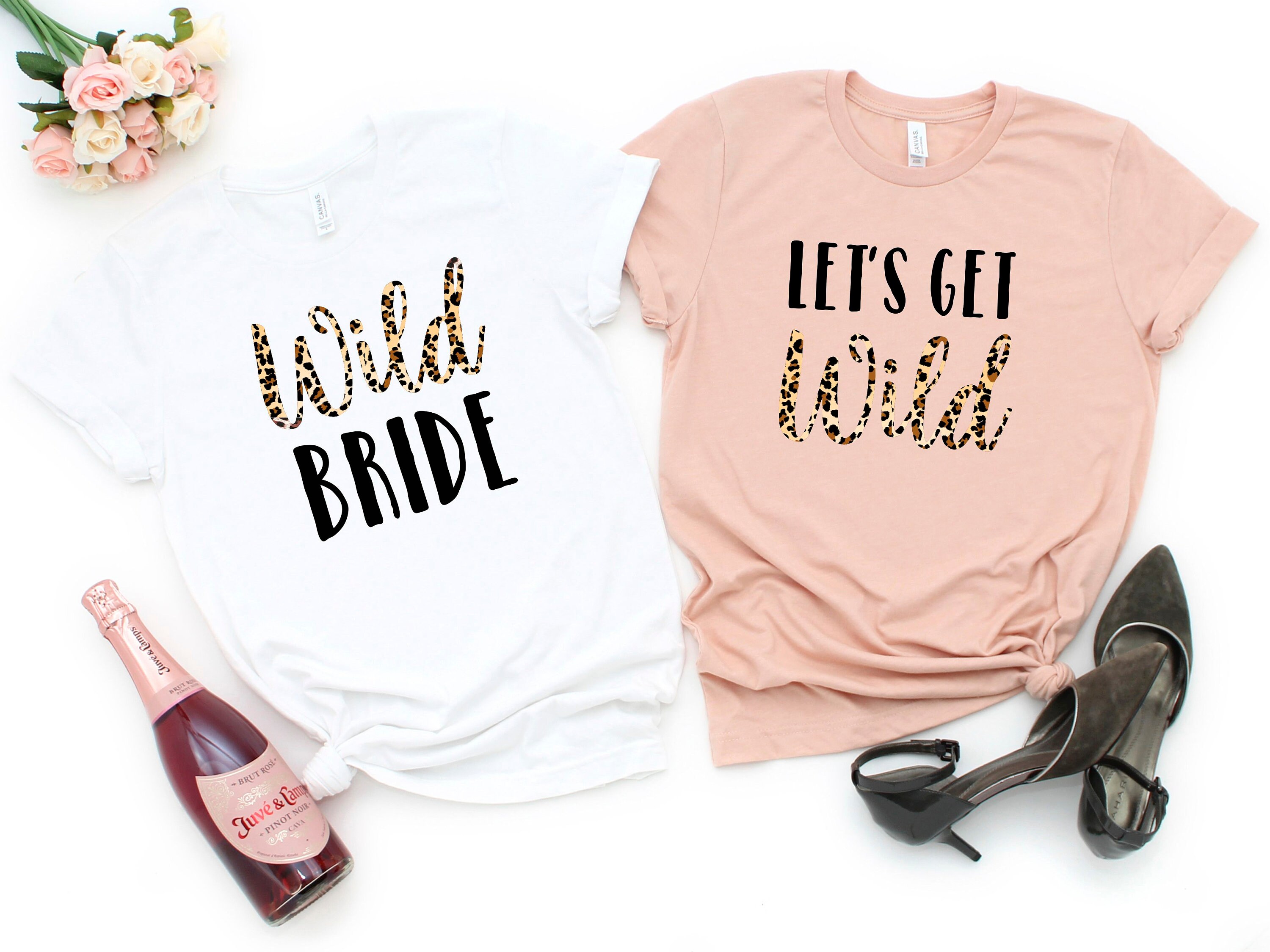 Animal Print Bachelorette Party Shirts 