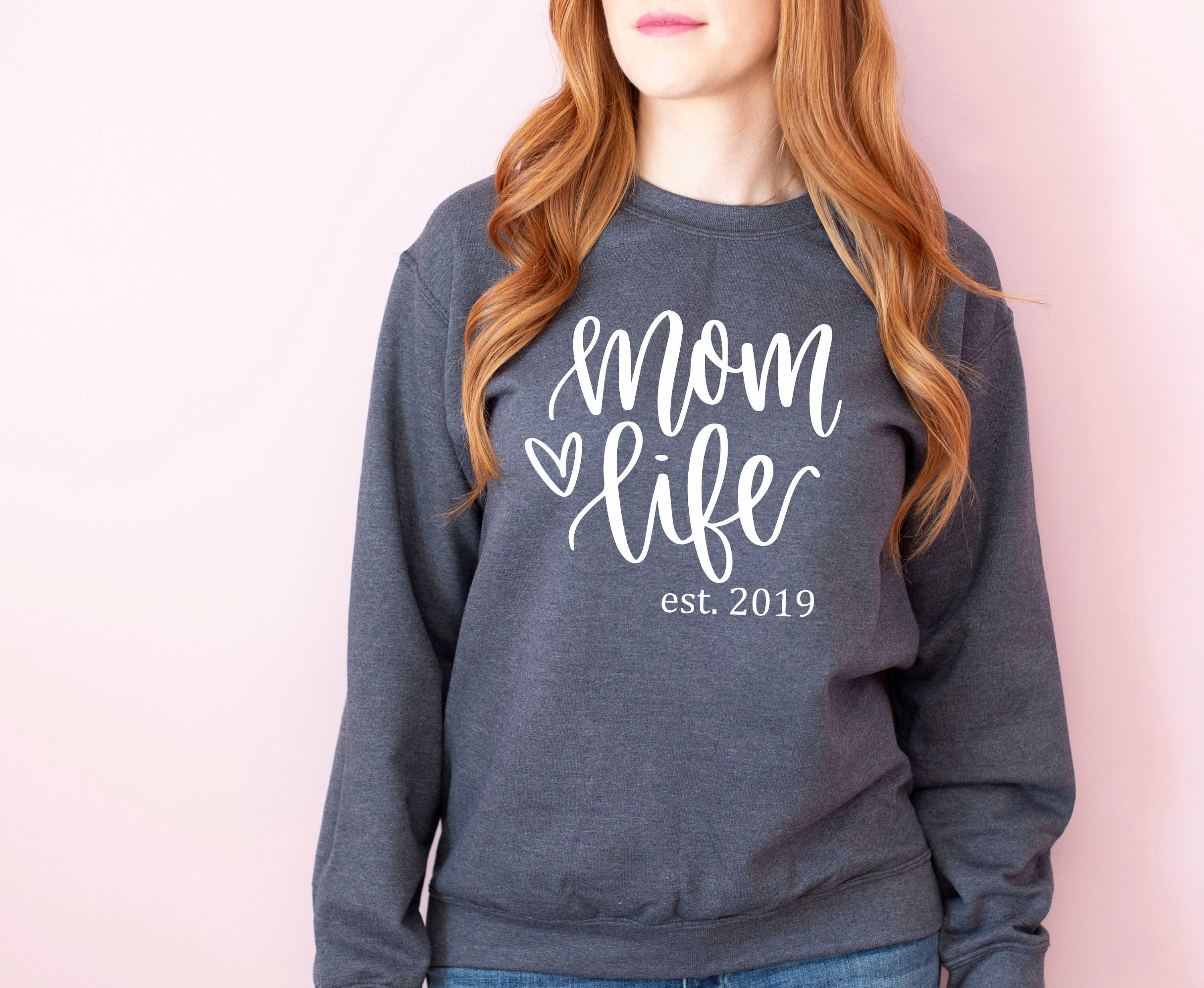 Momlife Shirt Momlife Sweater Momlife Sweatshirt Mom - Etsy Denmark