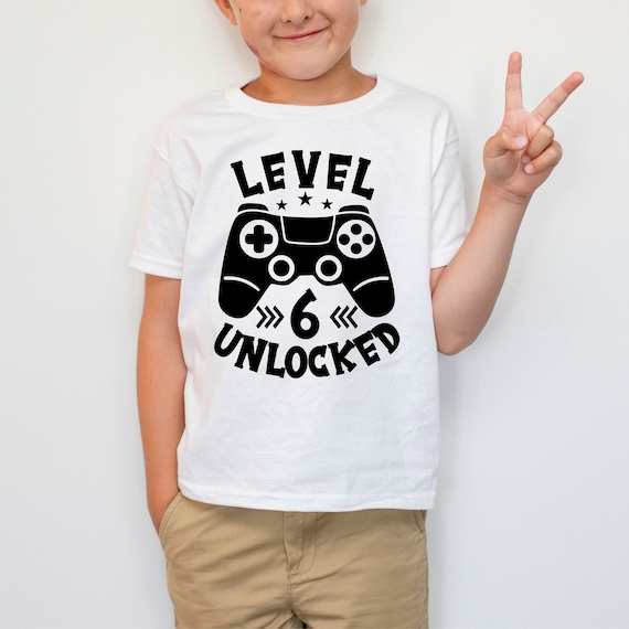 6 birthday shirt boy