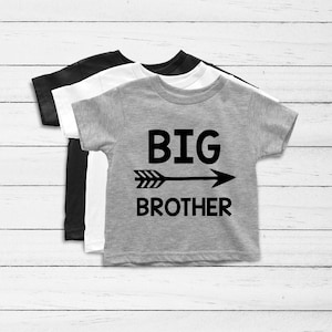 Big Brother Shirt - Sibling Shirt - Pregnancy Announcement - New Baby - Little Brother - Super Brother - New Baby Announcement