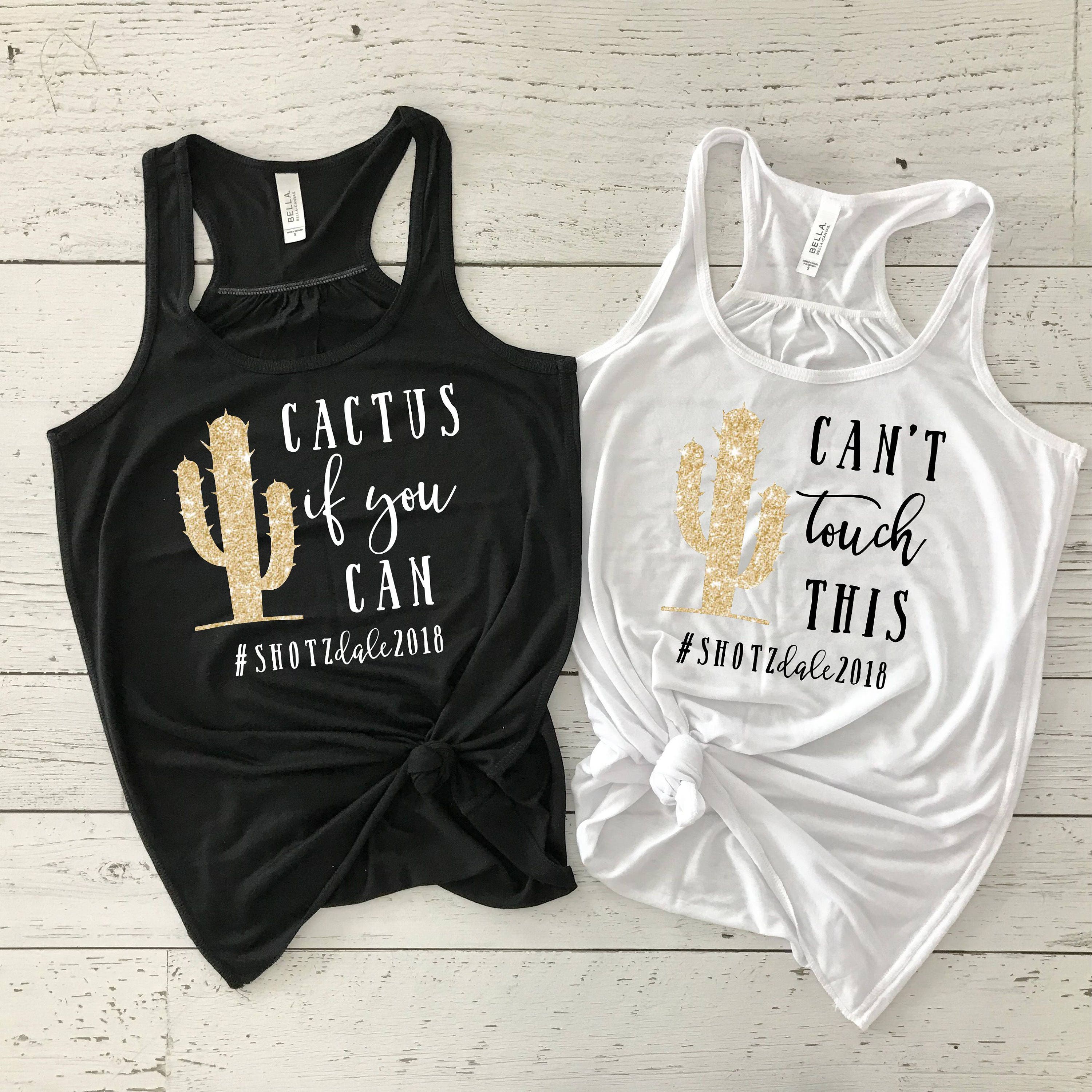 Bachelorette Party Shirts Cactus 
