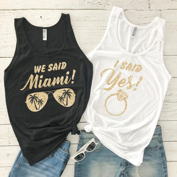Bachelorette Party Shirt Miami 