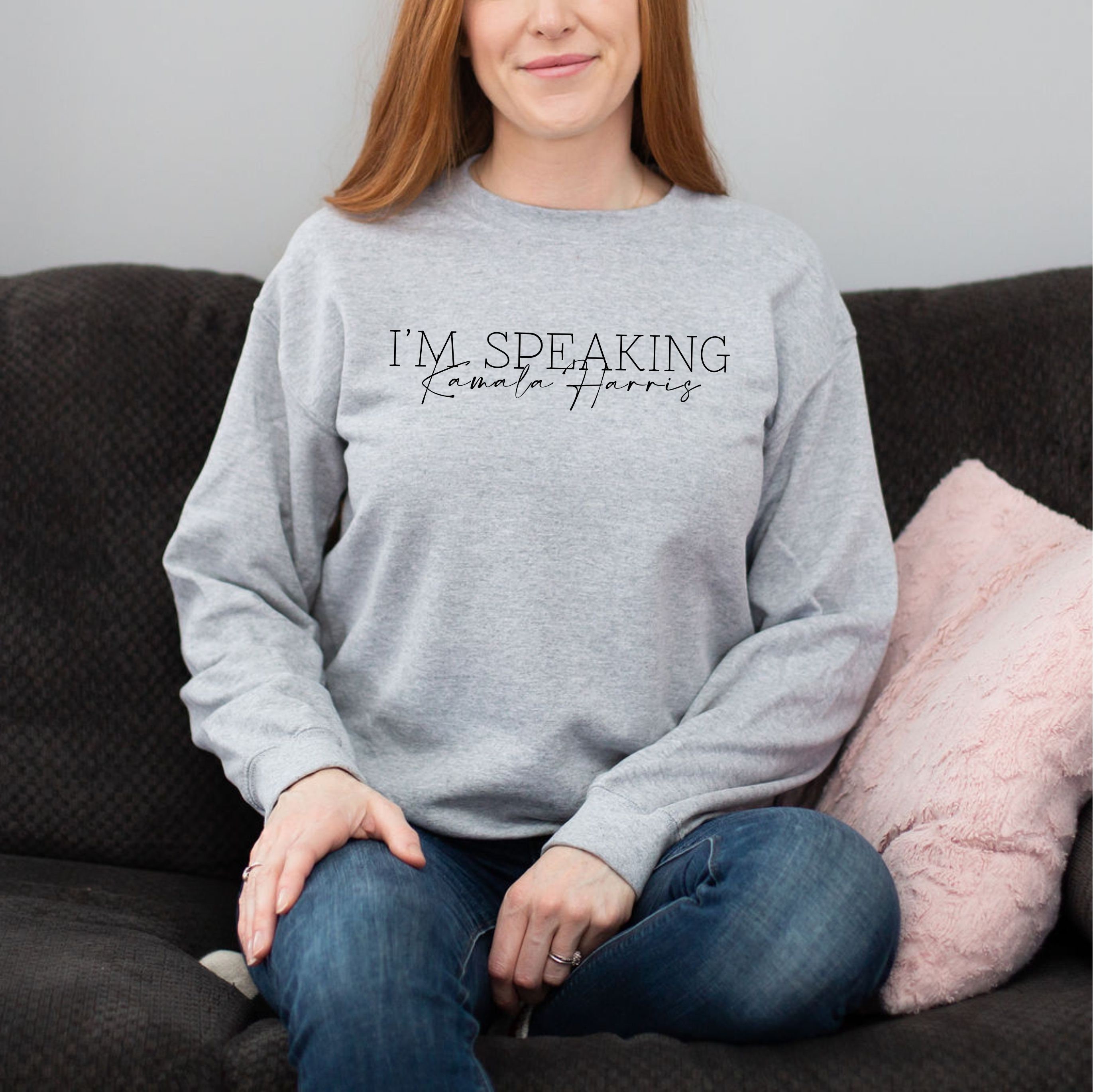 I'm Speaking Sweater - Kamala Harris Sweatshirt - Women Empowerment -  Liberal Sweater - Feminist Sweater - Biden Harris - Election 2020 - Etsy
