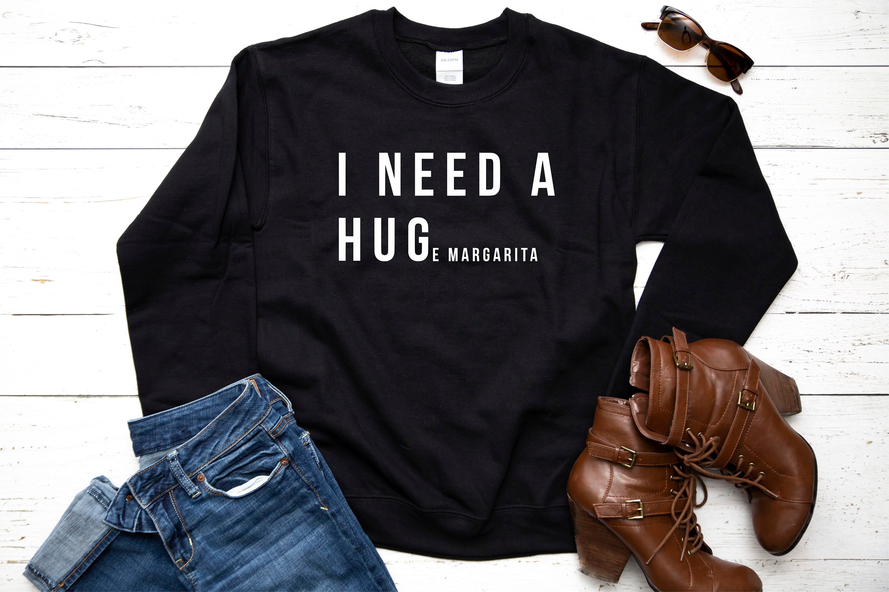 I need a huge margarita sweatshirt sale
