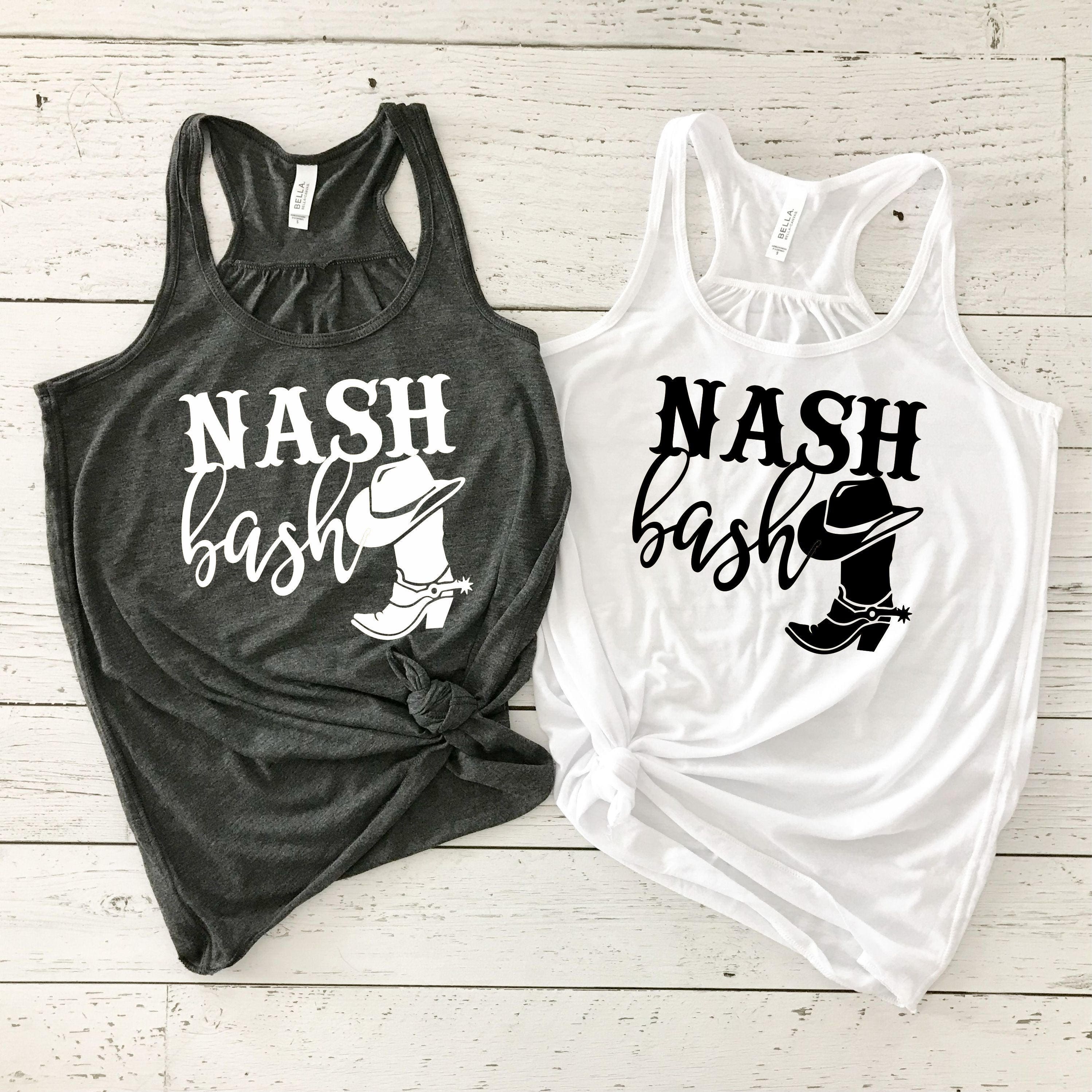 Nash Bash Bachelorette Party Shirts Nashville Bachelorette Etsy 日本