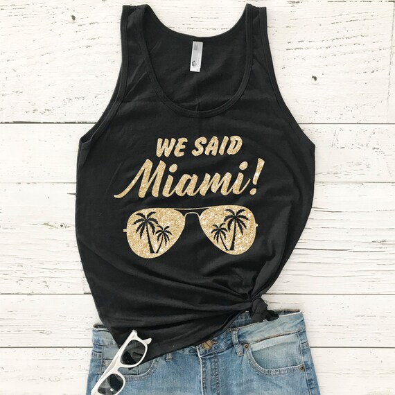 Bachelorette Party Shirt Miami 