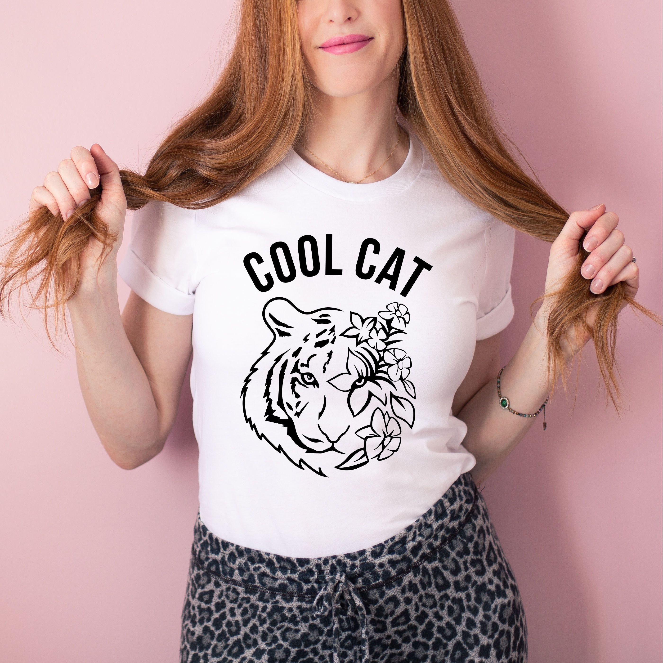 Cool Cat Shirt Cool Cat Tee Hey All You Cool Cats and Etsy