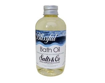 Lavender and Ylang Ylang Blissful Bath Oil by Salts and Co 100ml