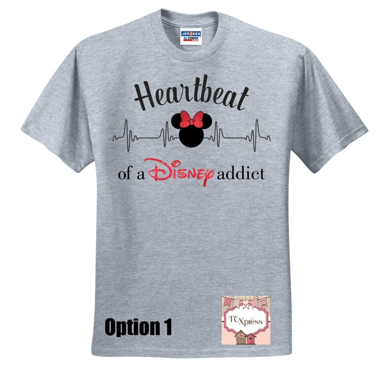disney heartbeat shirt