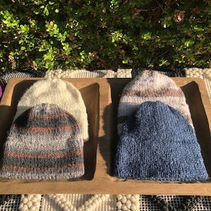 XL Double Brim TexKnits Beanie - Solid Color