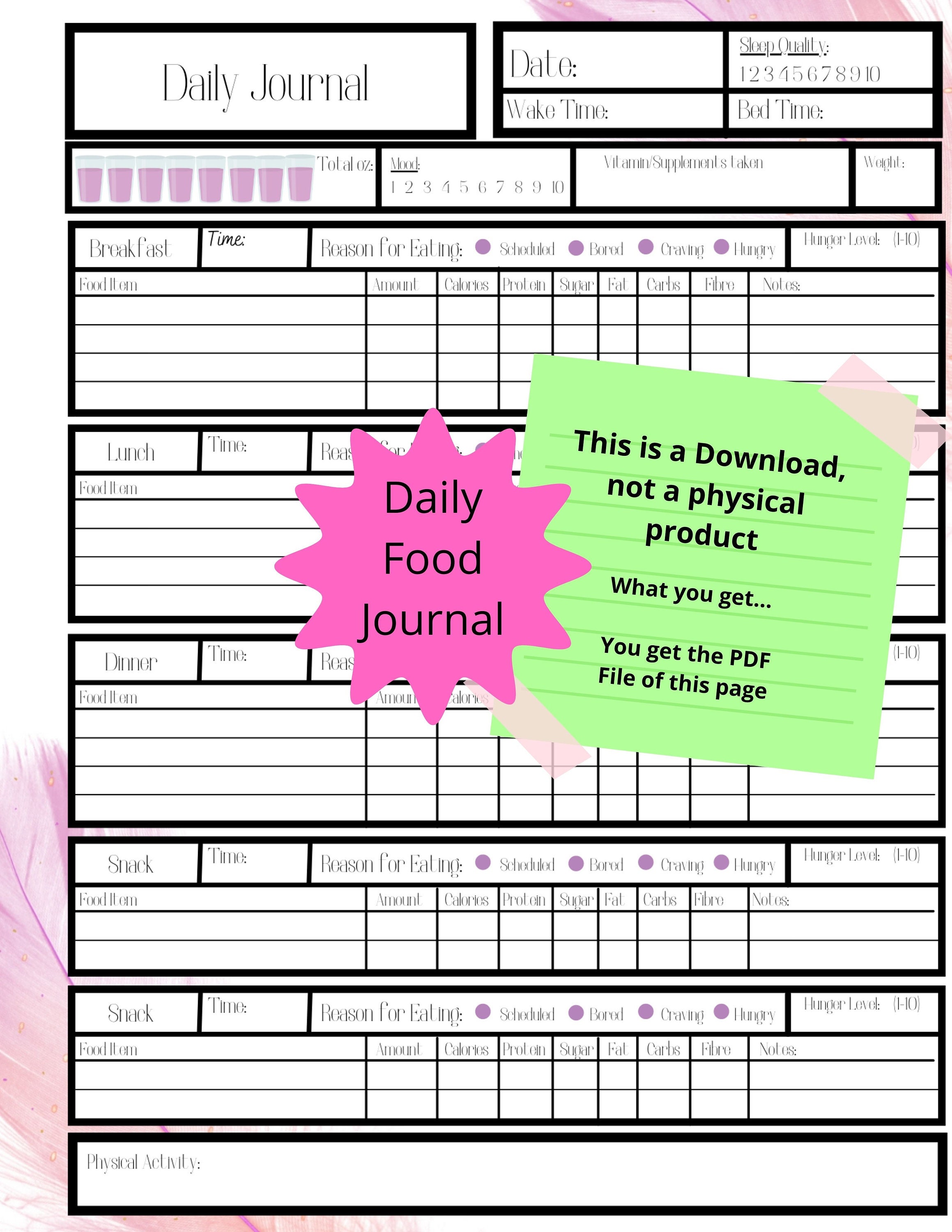 daily-food-journal-printable-mindful-eating-bariatric-surgery-etsy