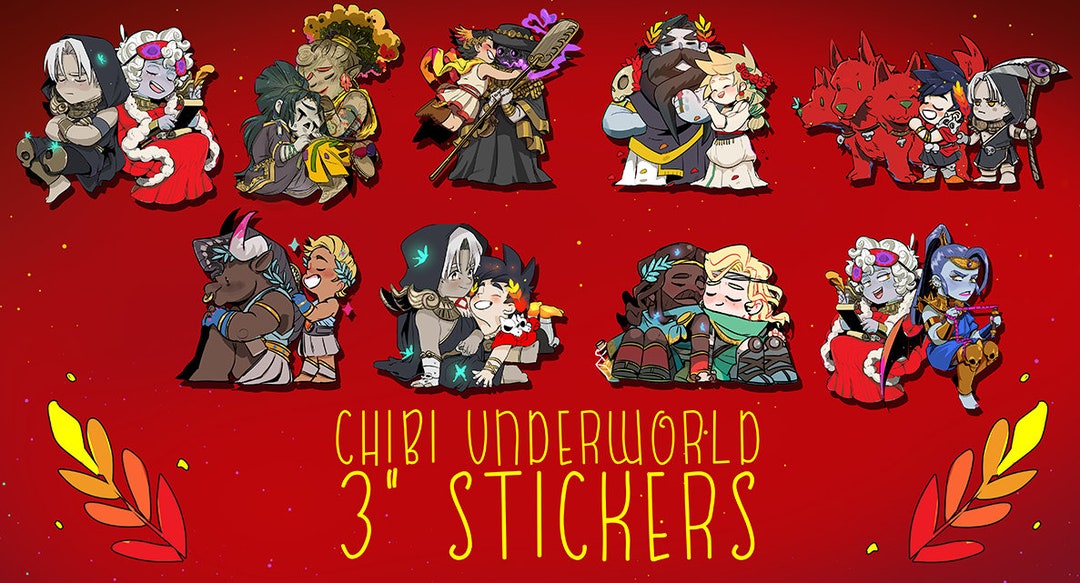 Underworld Stickers [limited Run] - Etsy