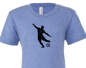 Unisex Soccer Player Shirt, Soccer  Design, Soccer Tee, Baseball Shirt, Soccer T-Shirt, Futbol Shirt, Soccer Dad, Soccer Mom