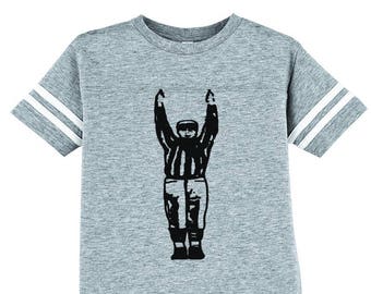 Kid's Football Touchdown Shirt, Youth Football Shirt, Football Tee, Football, Kid's Football Shirt, Printed Football Tee, Kid's Football Tee