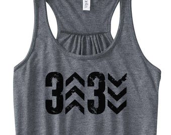 ORIGINAL Women's 3up 3down Baseball Printed Tank, Baseball Design, Racerback Tank, Women's Baseball Shirt, Printed Tanktop, Baseball Tank