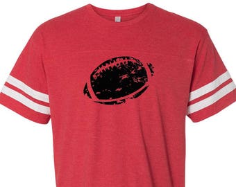Metallic Touchdown Shirt Black/Red