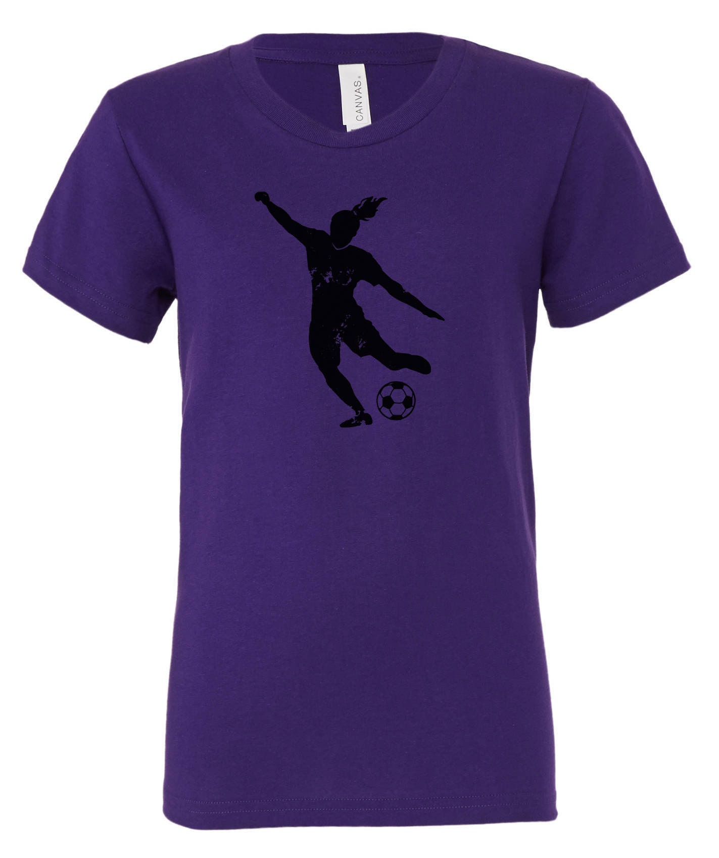 Girl's Soccer Printed TShirts Soccer Girl Soccer Etsy