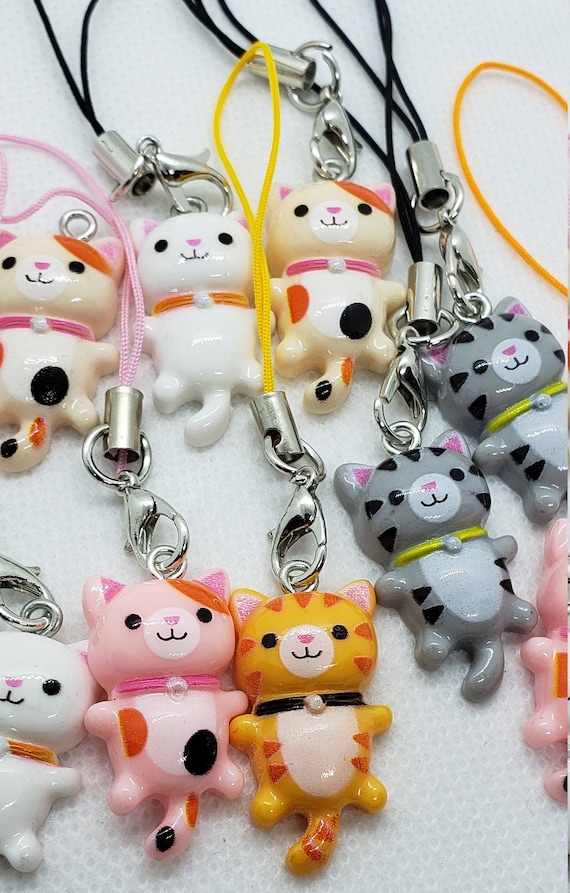 Cat phone charm Clearance