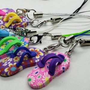 BOGO Flip Flops Phone Charm / Summer Fun Phone Charm / Phone Charm